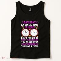 Daylight Savings Time Funny Tank Top thumb 2