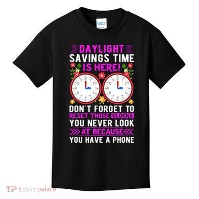 Daylight Savings Time Funny Kids T-Shirt