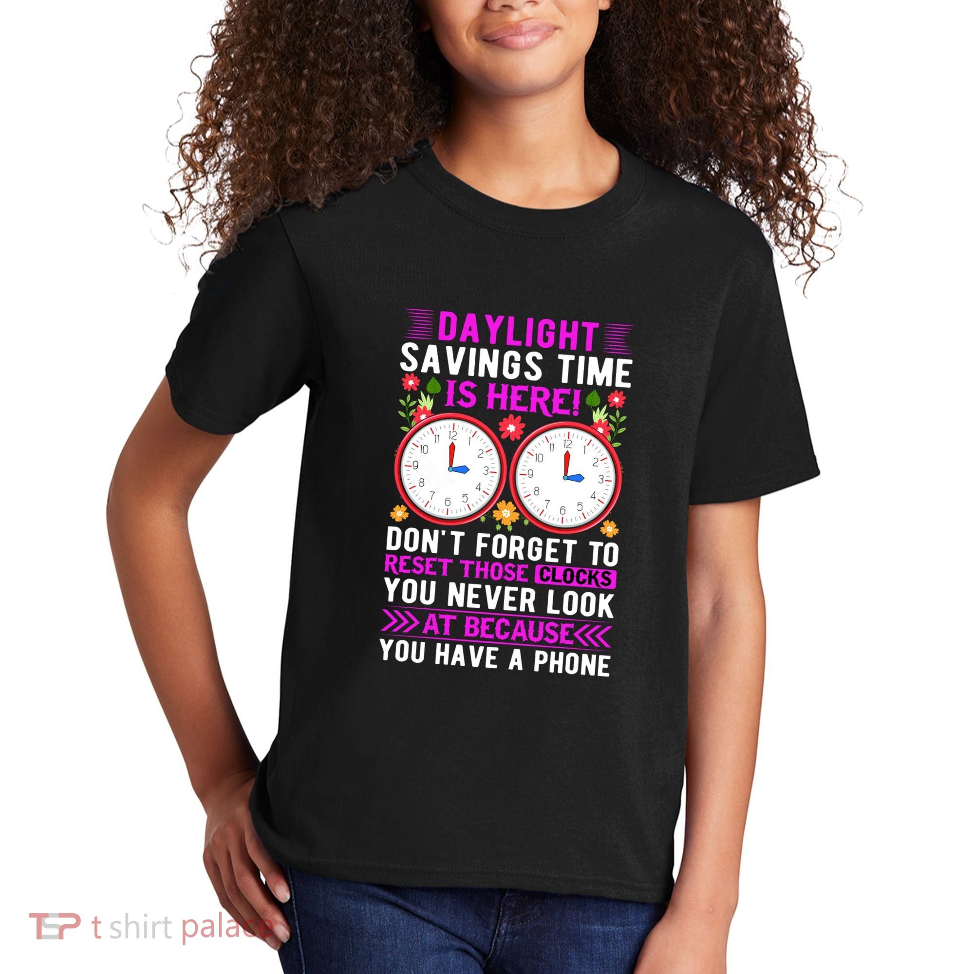 Daylight Savings Time Funny Kids T-Shirt