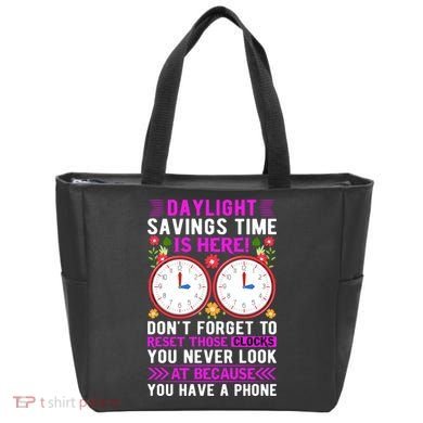 Daylight Savings Time Funny Tote Bag