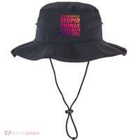 Doing Stupid Things Is Good For Your Soul Snowboarding Fans Gift Bucket Hat thumb 0