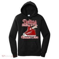 Deltas Strolling To Vote November 5 2024 Chucks And Pearls Women's Hoodie thumb 0