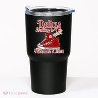 Deltas Strolling To Vote November 5 2024 Chucks And Pearls Tumbler thumb 0