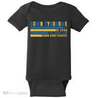 Down Syndrome T21 Be Extra The Lucky Few Down Right Perfect Baby Bodysuit thumb 0