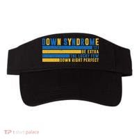 Down Syndrome T21 Be Extra The Lucky Few Down Right Perfect Visor thumb 0