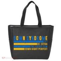 Down Syndrome T21 Be Extra The Lucky Few Down Right Perfect Tote Bag thumb 0