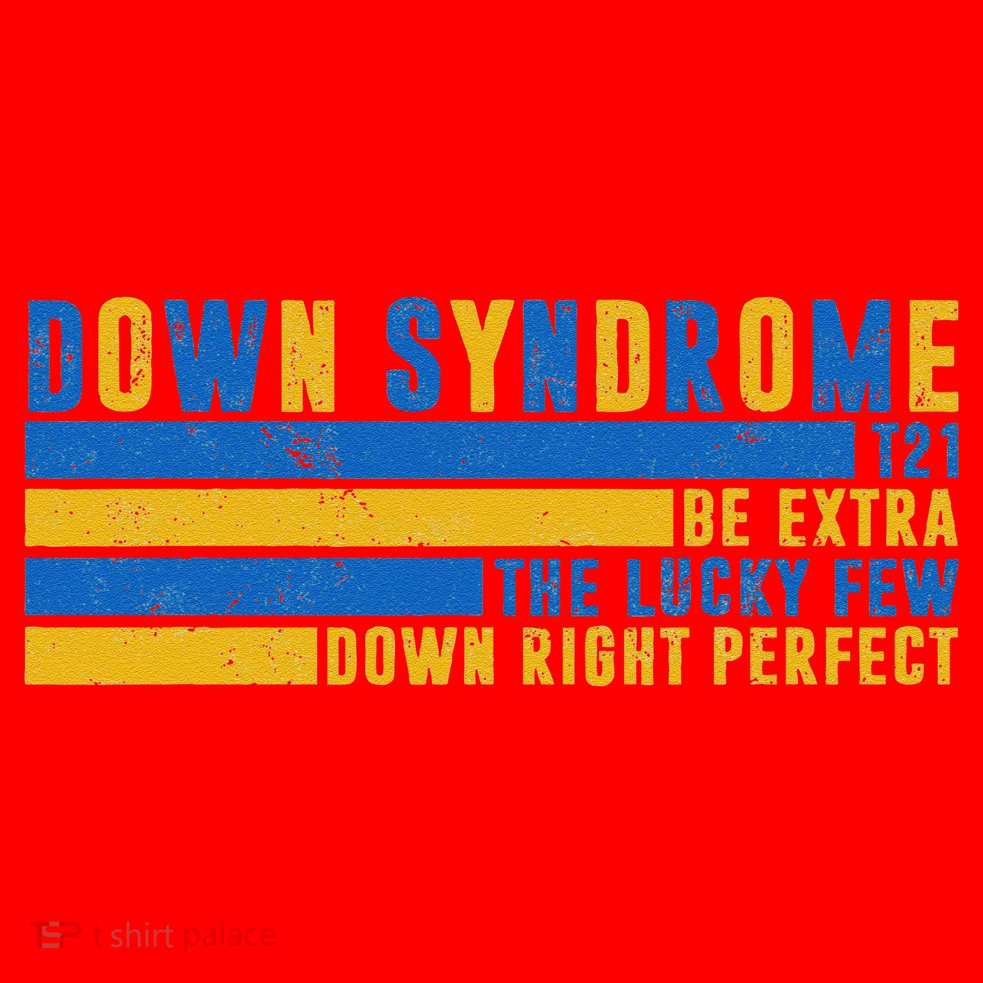 Down Syndrome T21 Be Extra The Lucky Few Down Right Perfect Santa Hat