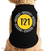 Down Syndrome T21 Blessed Awareness Doggie Tank thumb 0