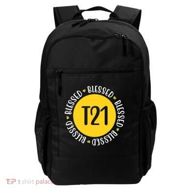Down Syndrome T21 Blessed Awareness Backpack