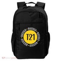 Down Syndrome T21 Blessed Awareness Backpack thumb 0