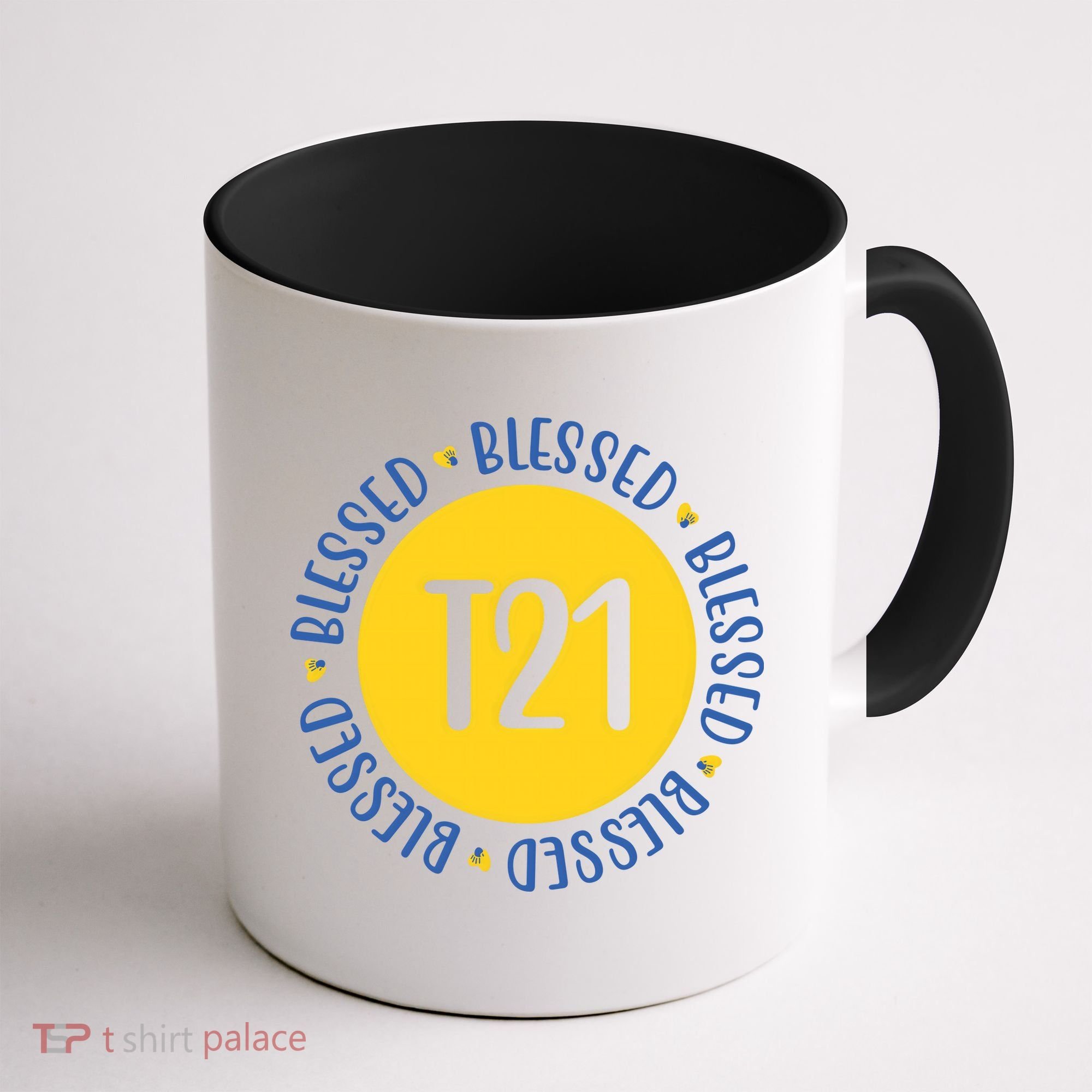 Down Syndrome T21 Blessed Awareness Coffee Mug