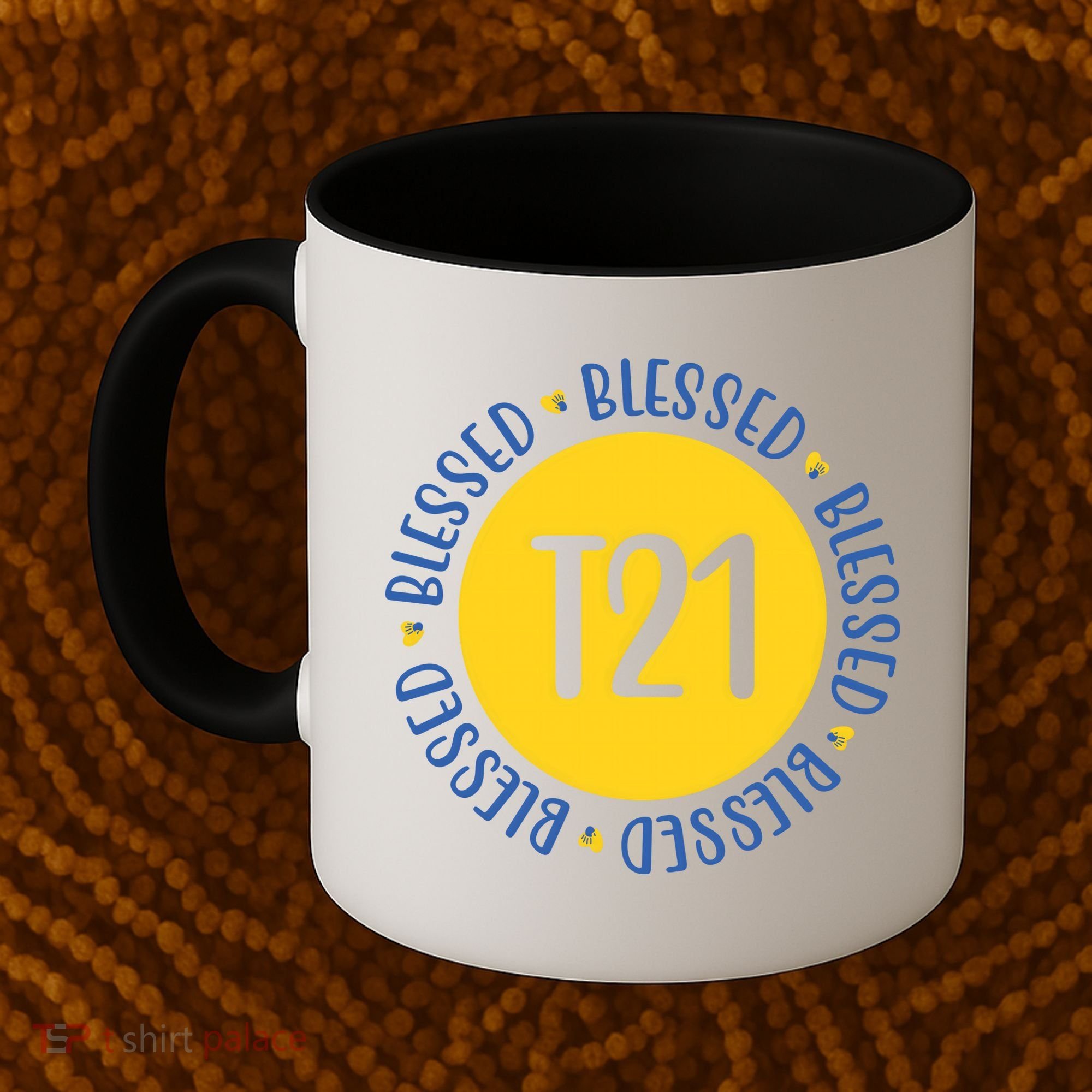Down Syndrome T21 Blessed Awareness Coffee Mug