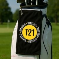 Down Syndrome T21 Blessed Awareness Golf Towel thumb 2
