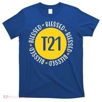 Down Syndrome T21 Blessed Awareness T-Shirt thumb 0