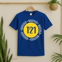 Down Syndrome T21 Blessed Awareness T-Shirt thumb 2
