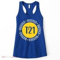 Down Syndrome T21 Blessed Awareness Women's Tank Top thumb 0