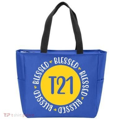 Down Syndrome T21 Blessed Awareness Tote Bag