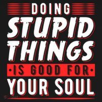 Doing Stupid Things Is Good For Your Soul Snowboarding Fans Cool Gift Women's Hoodie thumb 2