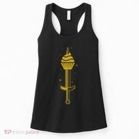 Dowser Series Tenth Anniversary Goldprinting Women's Tank Top thumb 0