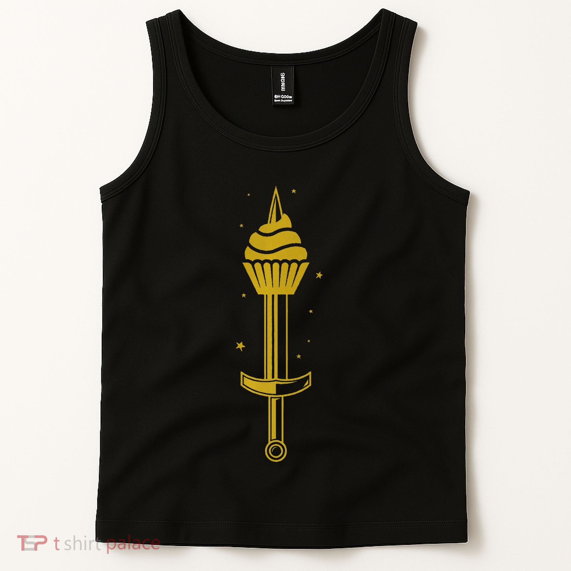 Dowser Series Tenth Anniversary Goldprinting Tank Top