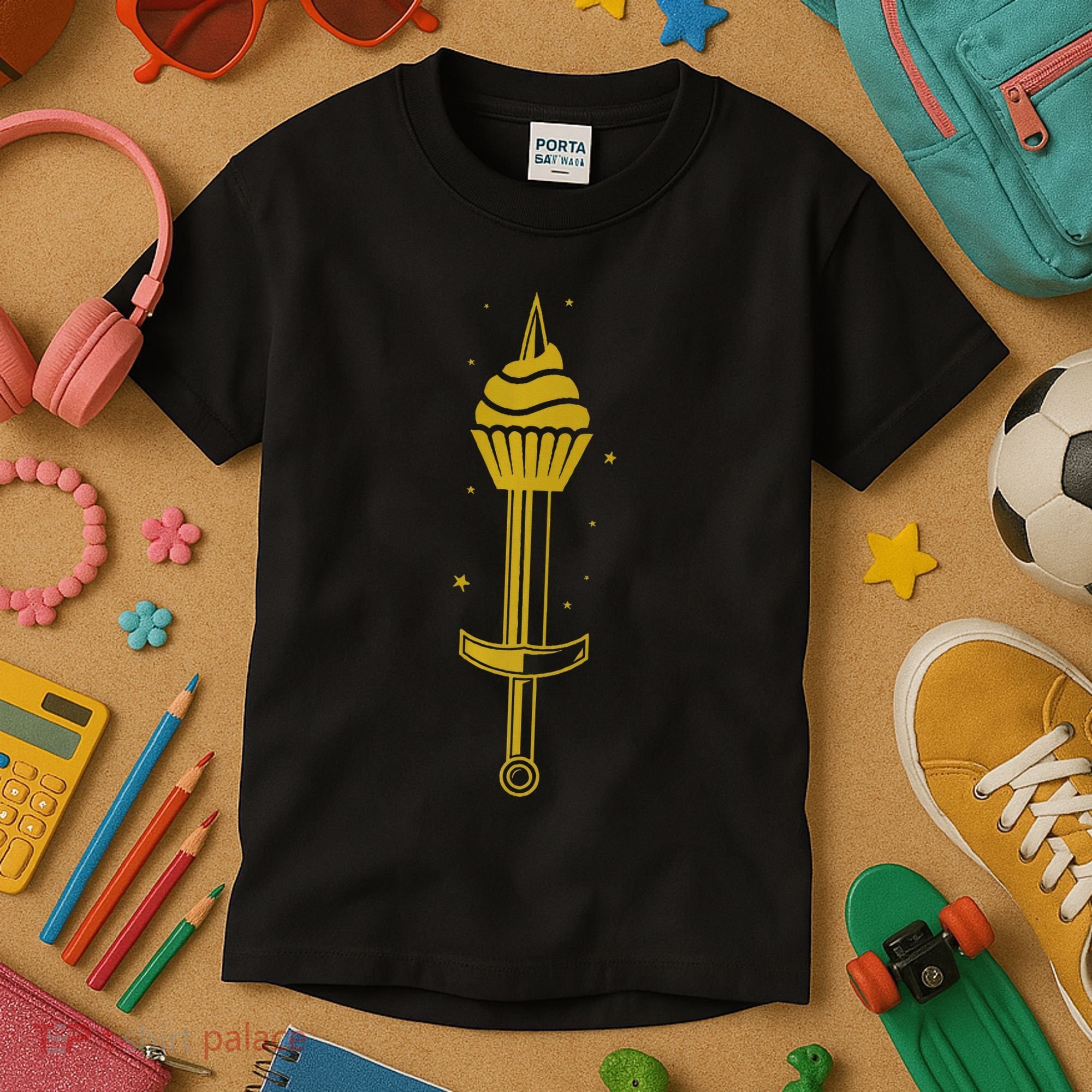 Dowser Series Tenth Anniversary Goldprinting Kids T-Shirt
