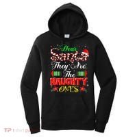 Dear Santa They Are The Naughty Ones Christmas Women's Hoodie thumb 0