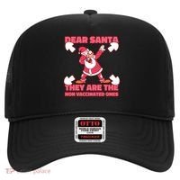 Dear Santa They Are The Non Vaccinated Ones Hat thumb 0