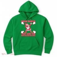 Dear Santa They Are The Non Vaccinated Ones Hoodie thumb 0