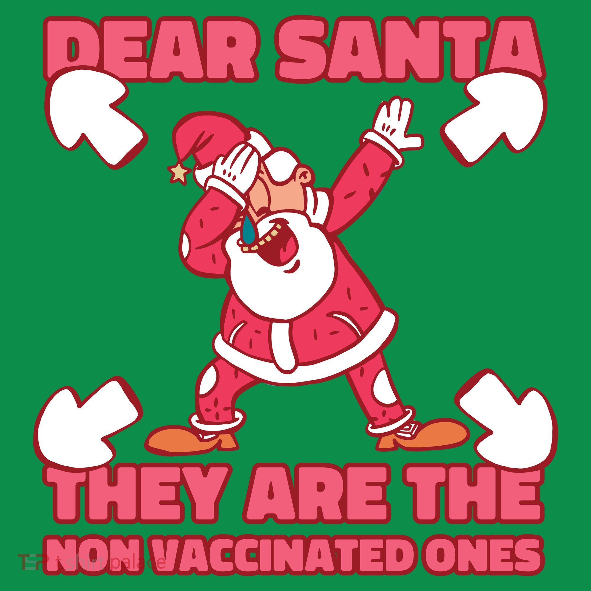 Dear Santa They Are The Non Vaccinated Ones Sweatshirt