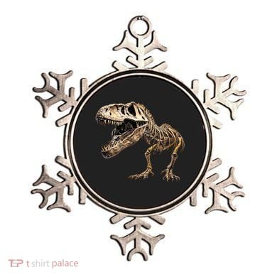 Dinosaur Skeleton T Rex Dino Scary Funny Gift Ornament