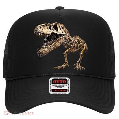 Dinosaur Skeleton T Rex Dino Scary Funny Gift Hat
