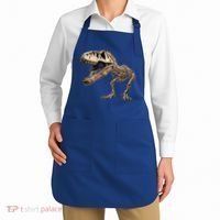 Dinosaur Skeleton T Rex Dino Scary Funny Gift Apron thumb 2