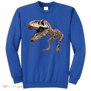 Dinosaur Skeleton T Rex Dino Scary Funny Gift Sweatshirt