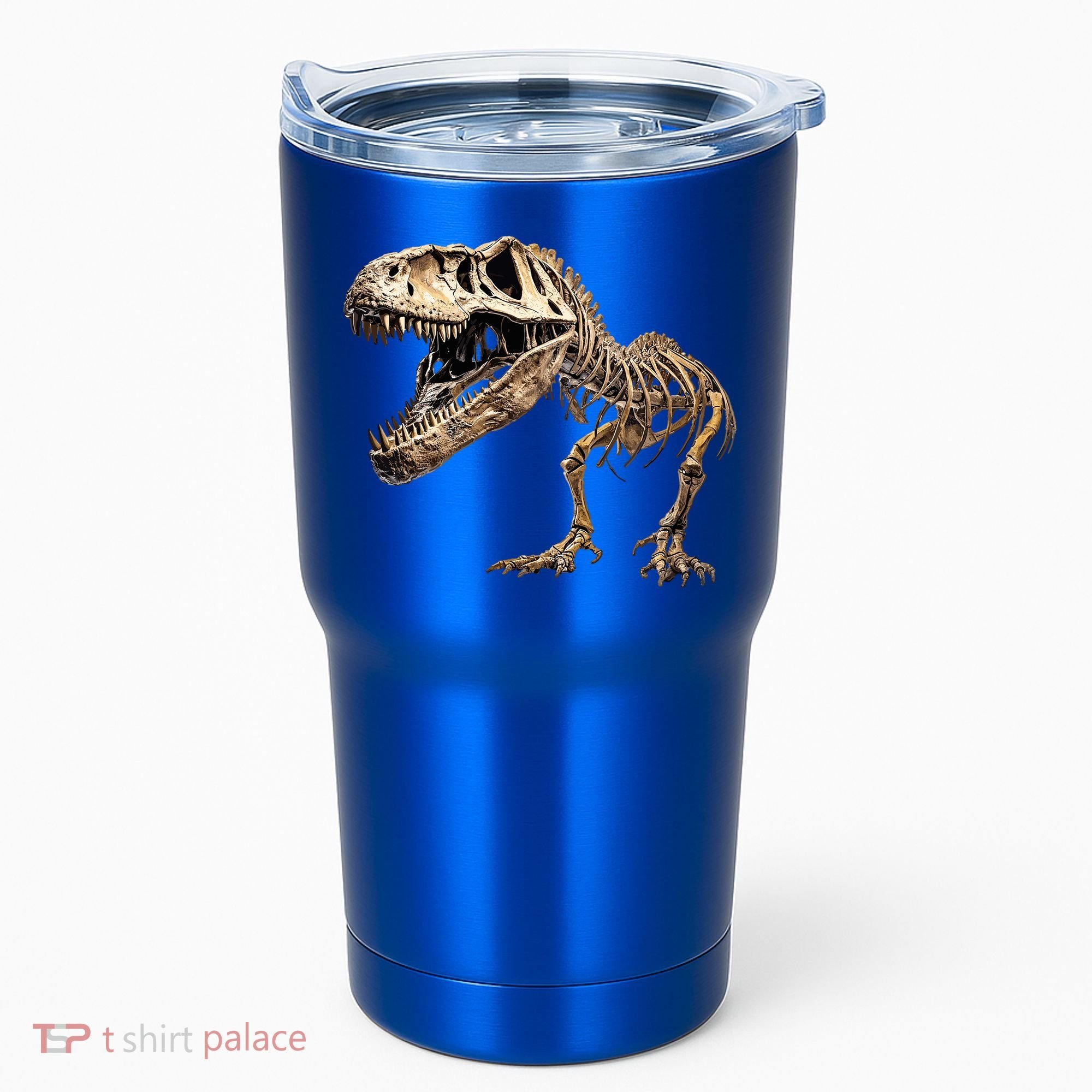 Dinosaur Skeleton T Rex Dino Scary Funny Gift Tumbler