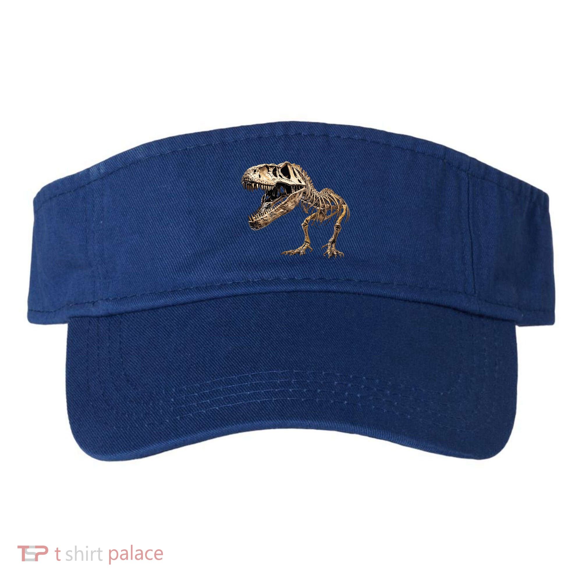 Dinosaur Skeleton T Rex Dino Scary Funny Gift Visor