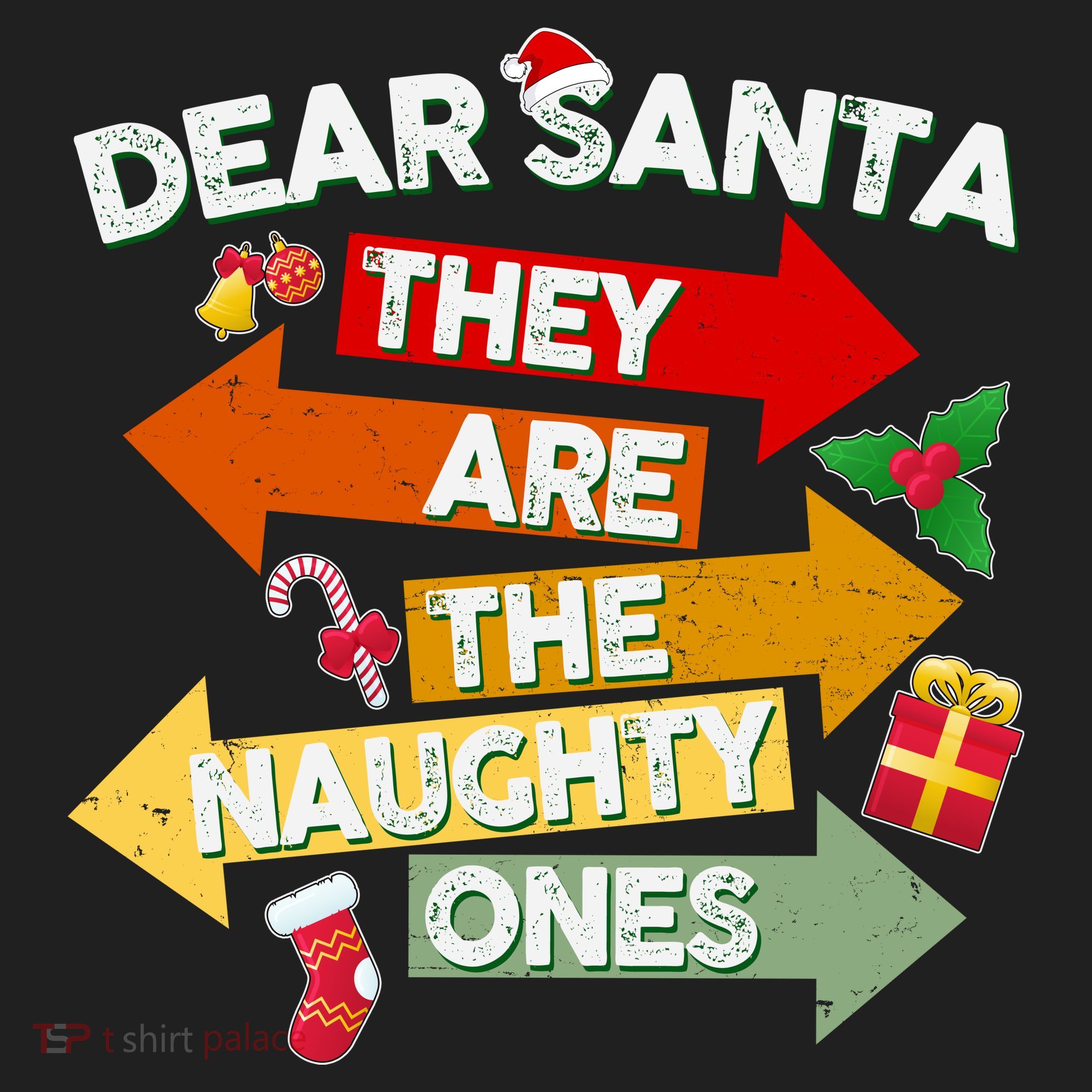 Dear Santa They Are The Naughty Ones Beanie