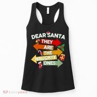 Dear Santa They Are The Naughty Ones Women's Tank Top thumb 0