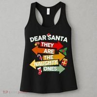 Dear Santa They Are The Naughty Ones Women's Tank Top thumb 3