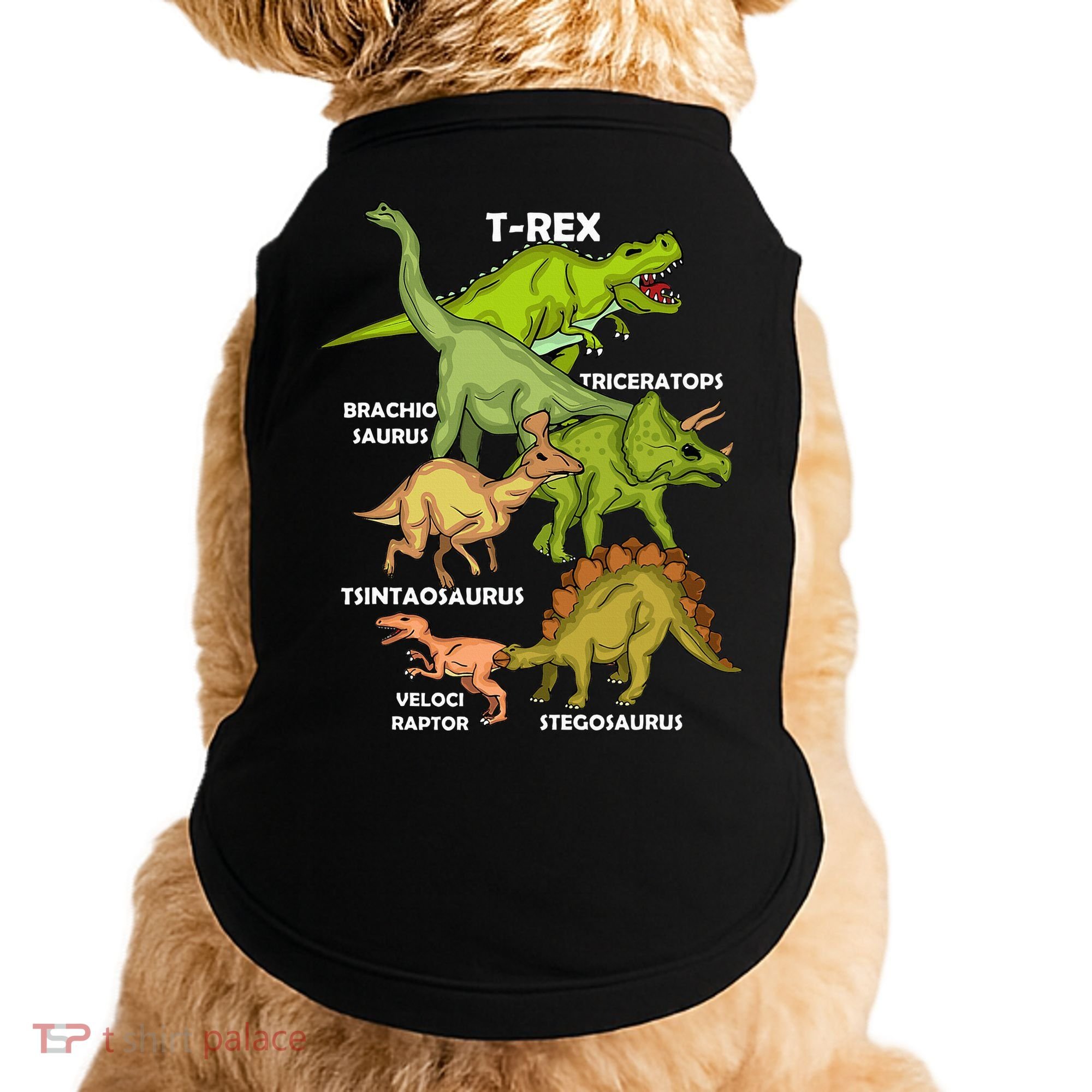 Dinosaur Species T Rex  Triceratops Dinosaur  Doggie Tank