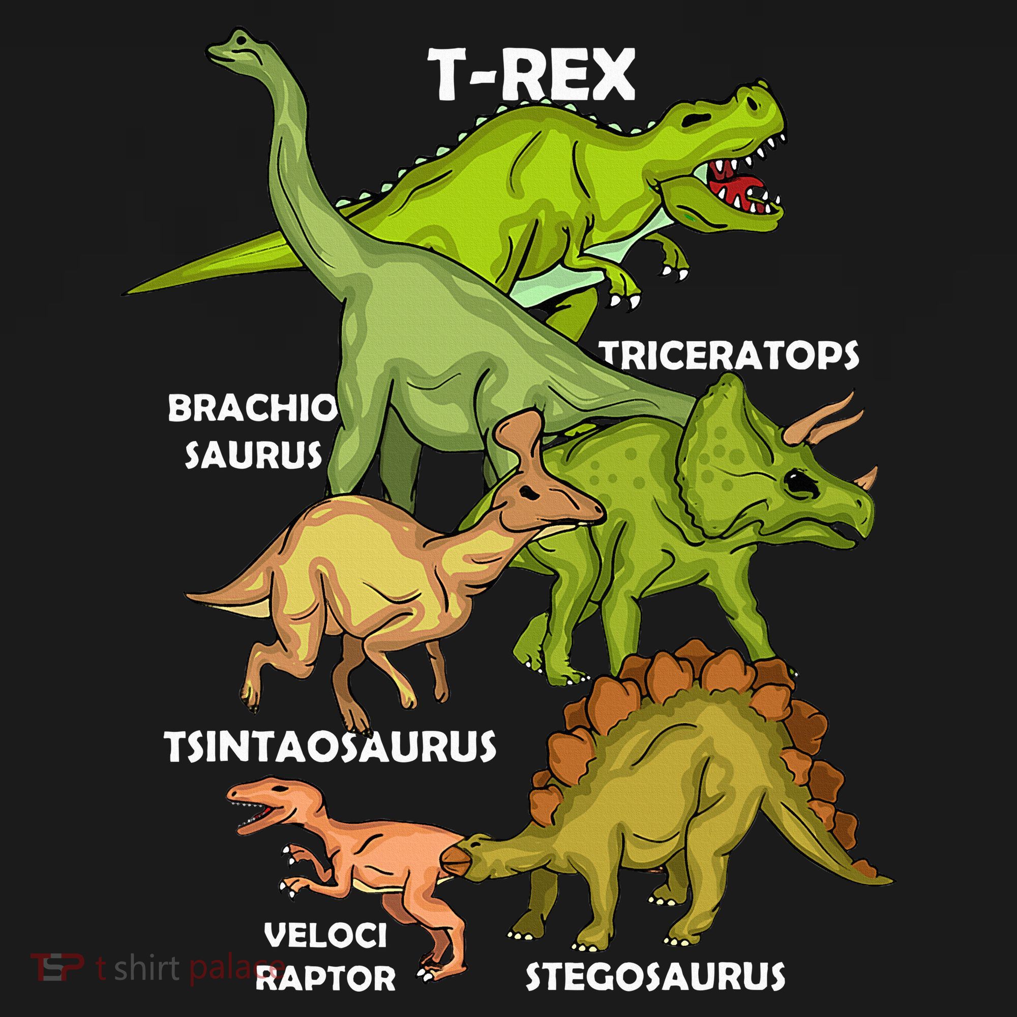 Dinosaur Species T Rex  Triceratops Dinosaur  Ornament