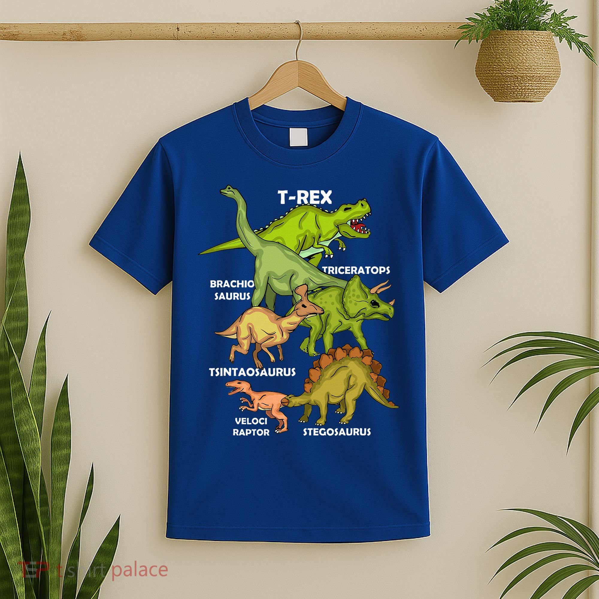 Dinosaur Species T Rex  Triceratops Dinosaur  T-Shirt