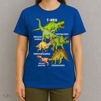 Dinosaur Species T Rex  Triceratops Dinosaur  T-Shirt thumb 4
