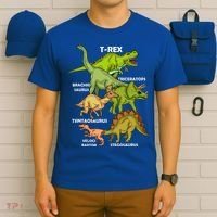 Dinosaur Species T Rex  Triceratops Dinosaur  T-Shirt thumb 6