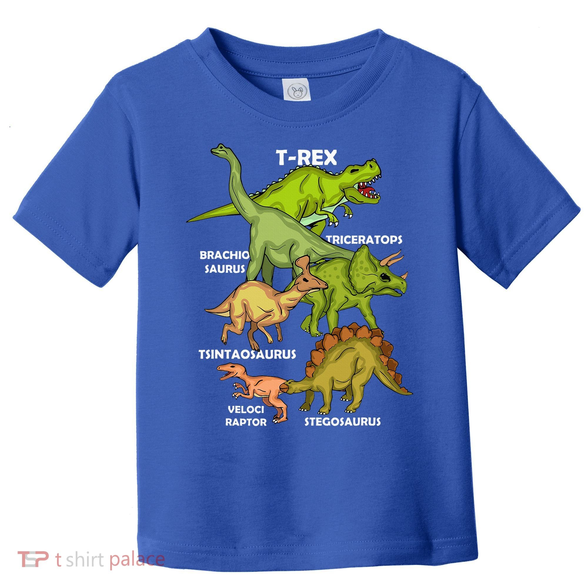 Dinosaur Species T Rex  Triceratops Dinosaur  Toddler T-Shirt