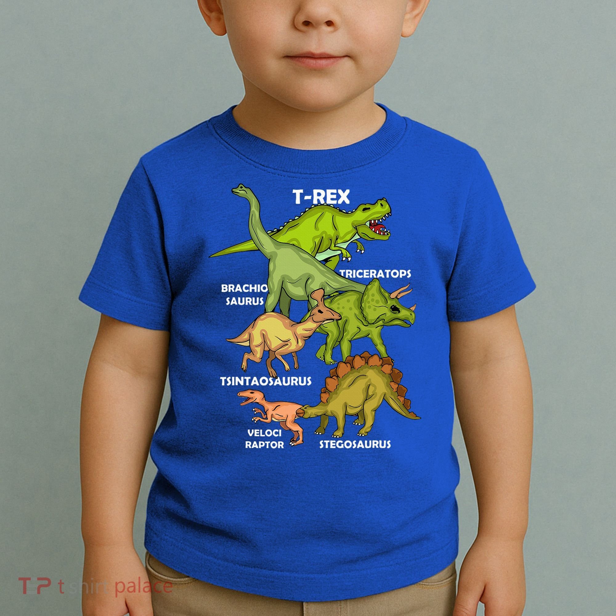 Dinosaur Species T Rex  Triceratops Dinosaur  Toddler T-Shirt