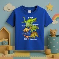 Dinosaur Species T Rex  Triceratops Dinosaur  Toddler T-Shirt thumb 3