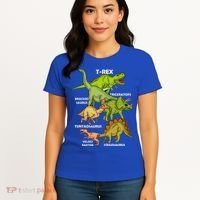 Dinosaur Species T Rex  Triceratops Dinosaur  Women's T-Shirt thumb 4