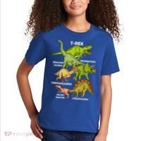Dinosaur Species T Rex  Triceratops Dinosaur  Kids T-Shirt thumb 2
