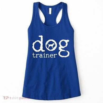 Dog School Trainer Labrador Golden Retriever Women's Tank Top