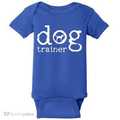 Dog School Trainer Labrador Golden Retriever Baby Bodysuit